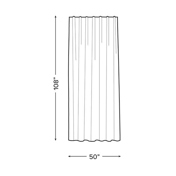 Shop Skyline African Mud Cloth Unlined Curtain In Bishal Cream
