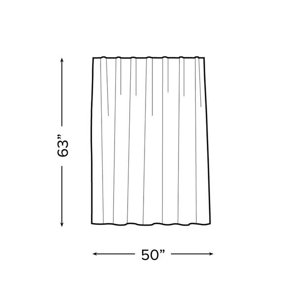 Shop Skyline African Mud Cloth Unlined Curtain In Bishal Cream