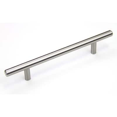 8-inch (200mm) 100-percent Solid Stainless Steel Cabinet Drawer Door Bar Pull Handles (Case of 5)