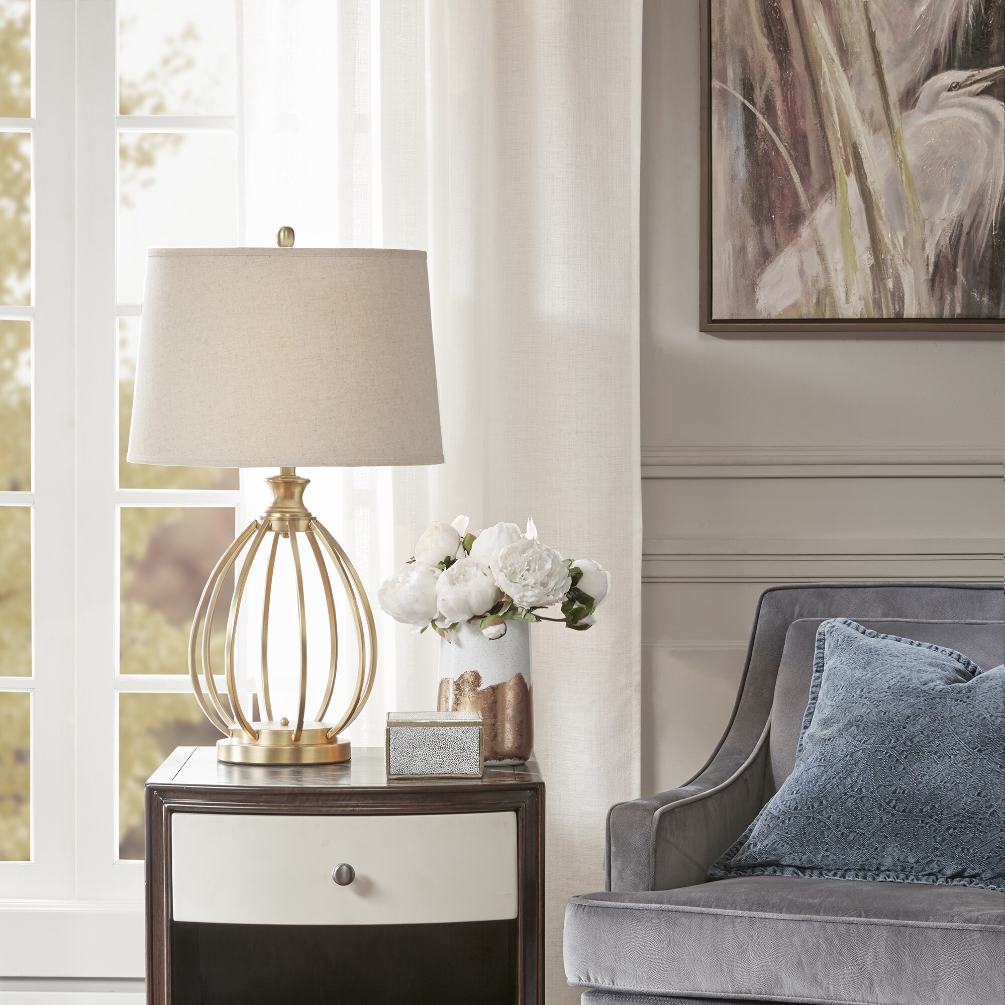bell shaped table lamp shades