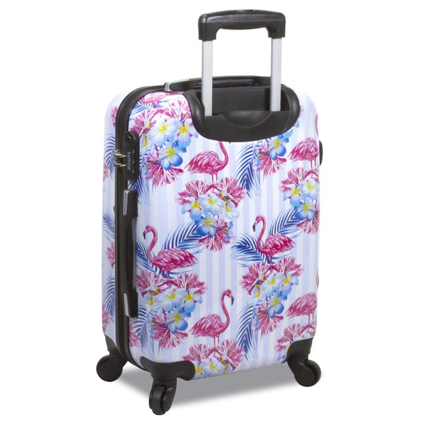 flamingo luggage set