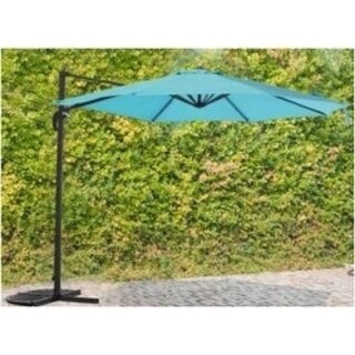 Shop Sunjoy Hanging Umbrella With Lights Overstock 19887439