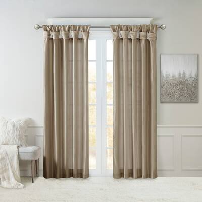 Buy Grey Shabby Chic Tab Top Curtains Drapes Online At