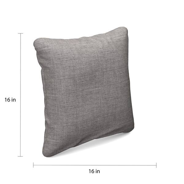 Shop Carbon Loft Wakefield Dark Grey 16 Inch Throw Pillows Set Of