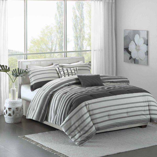 Madison Park Pure Avila 5-Piece Cotton Comforter Set