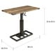 preview thumbnail 7 of 6, Furniture of America Kic Industrial Black 49-in Adjustable Standing Desk