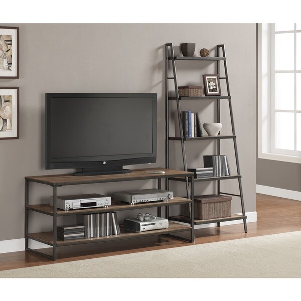 Elements Gray Oak Media Center