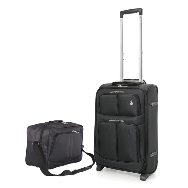 Shop Aerolite 22x14x9 Carry On Lightweight Luggage Suitcase Max