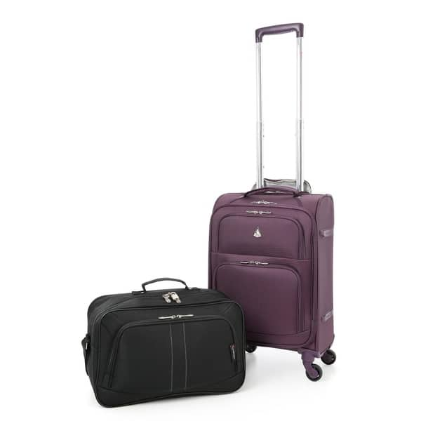 Shop Aerolite 22x14x9 Carry On Lightweight Suitcase 4w Spinner