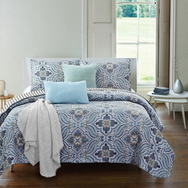 Adrien Lewis - Emilia 3pc Quilt Set - On Sale - Overstock - 19893522