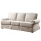 preview thumbnail 5 of 4, Furniture of America Cupa Contemporary Linen Fabric Upholstered Sofa