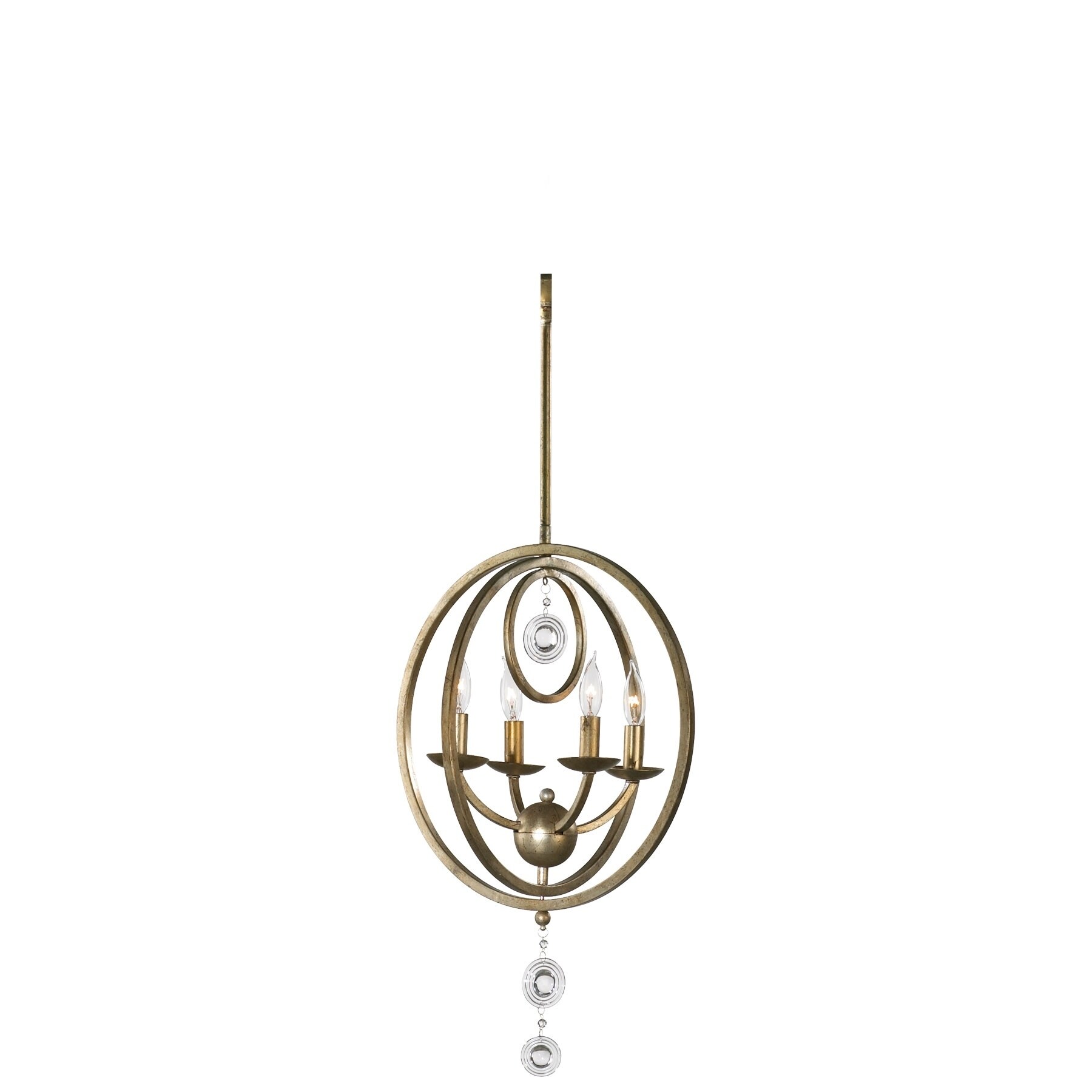 Emilia Four Light Chandelier - Chandeliers For Bedrooms by Overstock.com