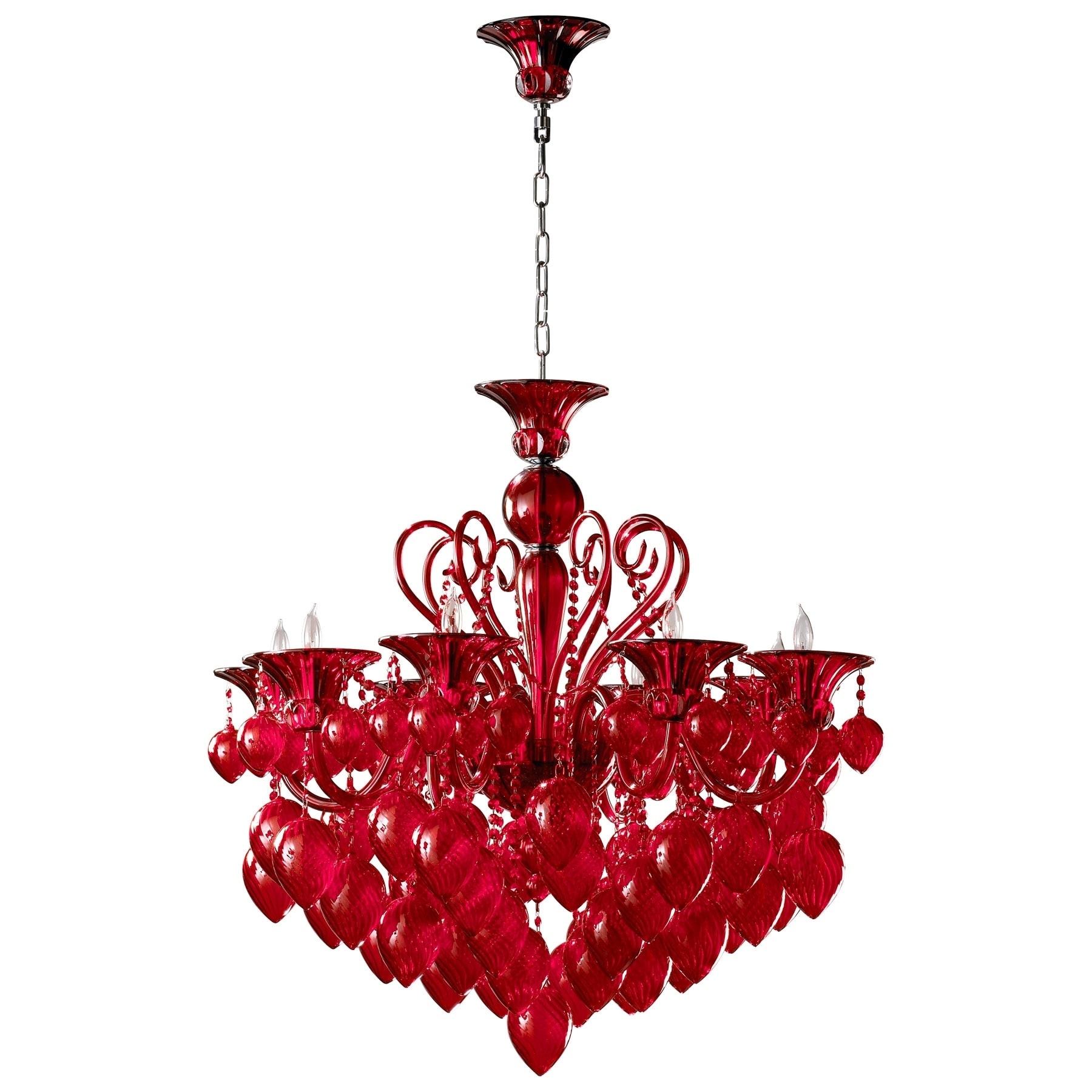 Bella Vetro Chandelier - Chandeliers For Bedrooms by Overstock.com