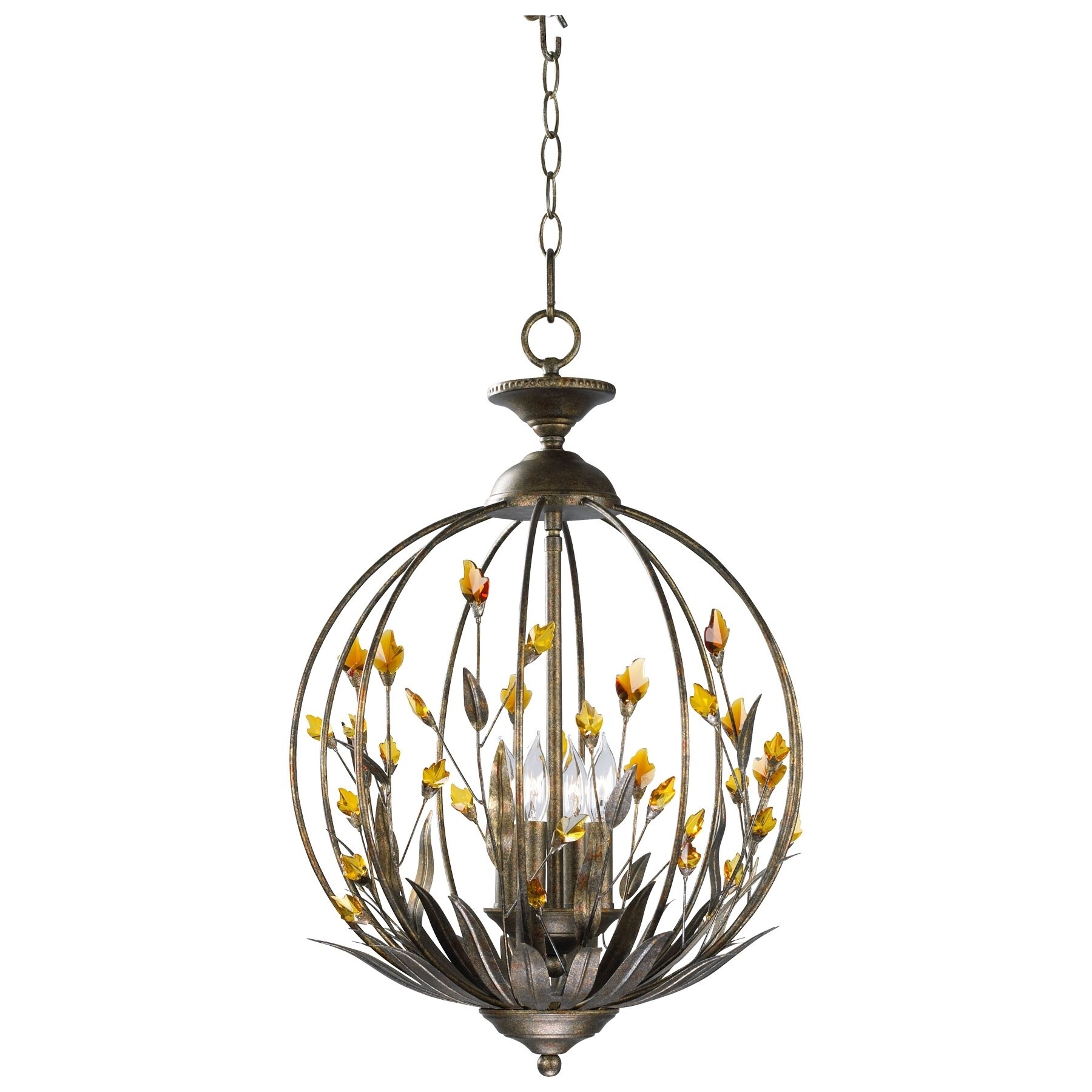 Amber Chandelier - Chandeliers For Bedrooms by Overstock.com