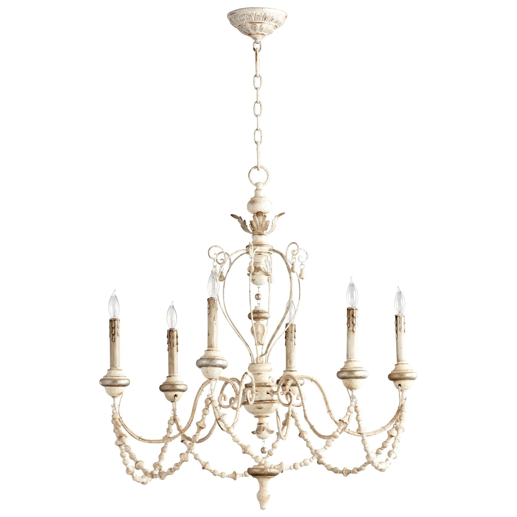 Florine Six Light Chandelier - Chandeliers For Bedrooms by Overstock.com