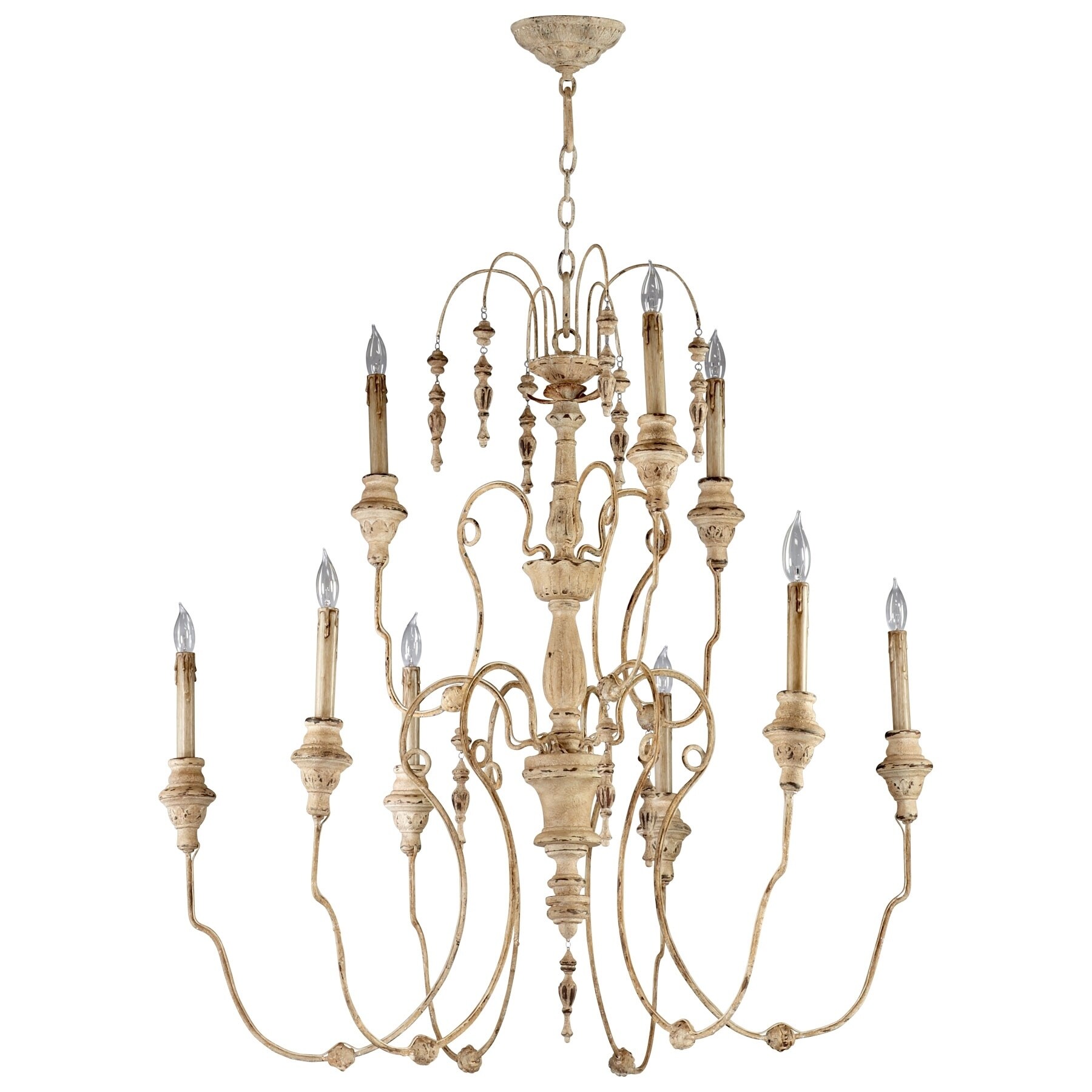 Maison Nine Light Chandelier - Chandeliers For Bedrooms by Overstock.com