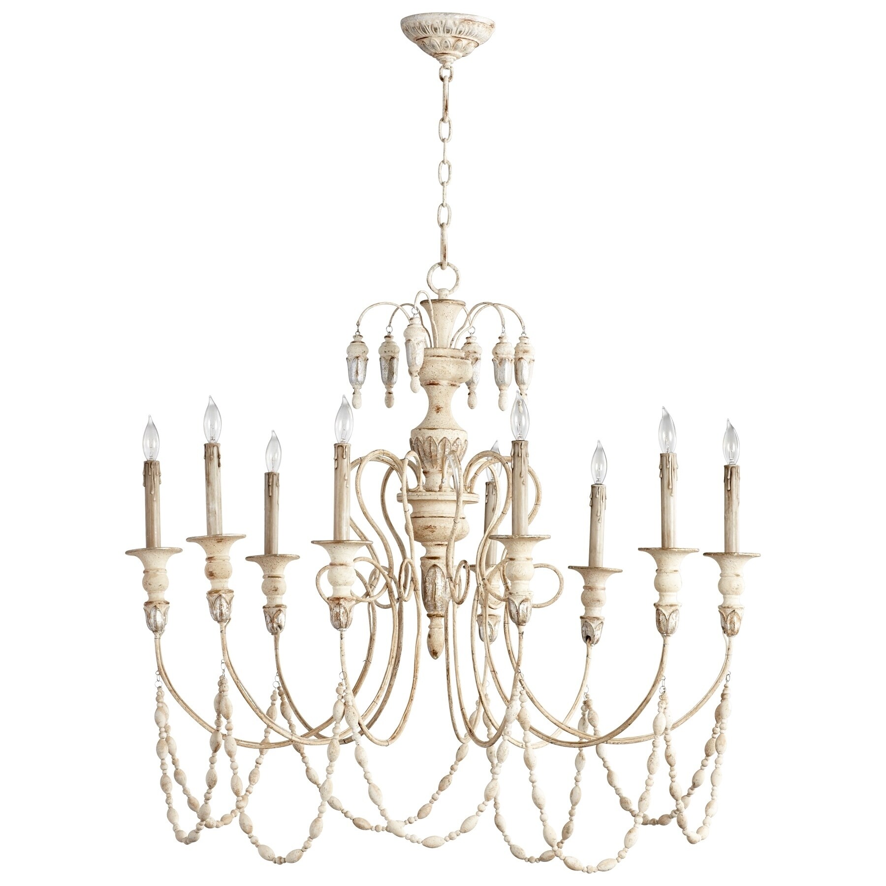 Florine Nine Light Chandelier - Chandeliers For Bedrooms by Overstock.com