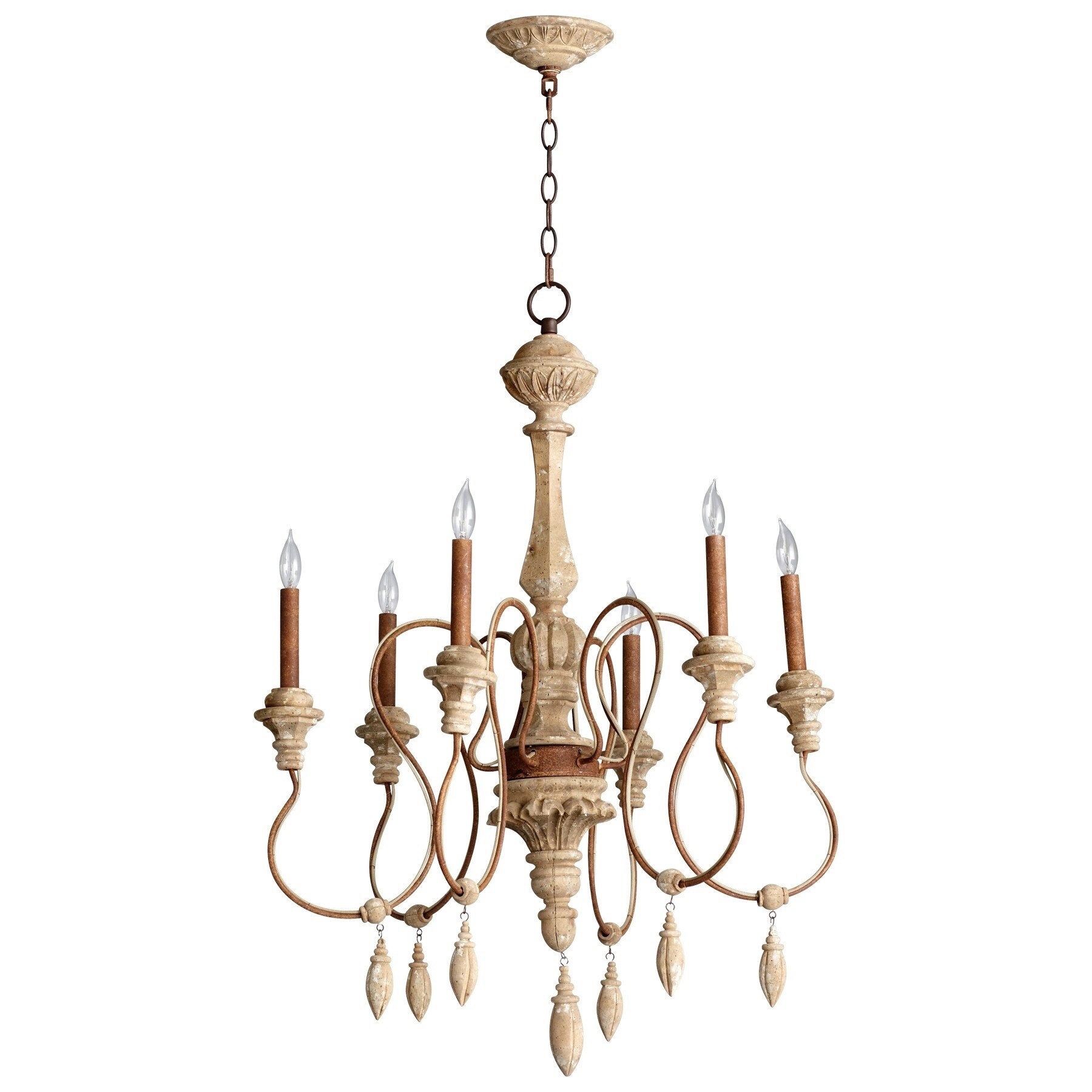 Alda Six Light Chandelier - Chandeliers For Bedrooms by Overstock.com
