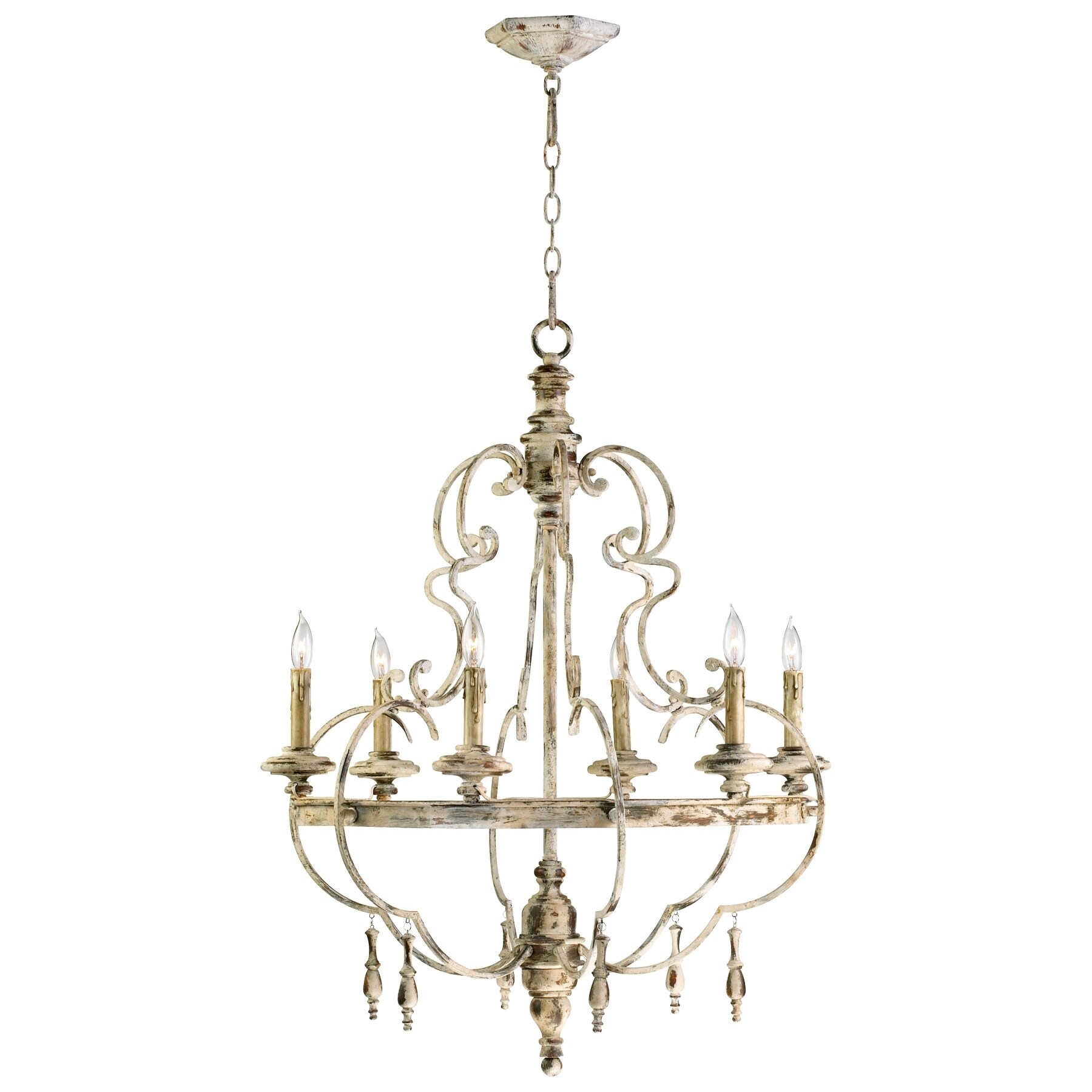Davinci Six Light Chandelier - Chandeliers For Bedrooms by Overstock.com