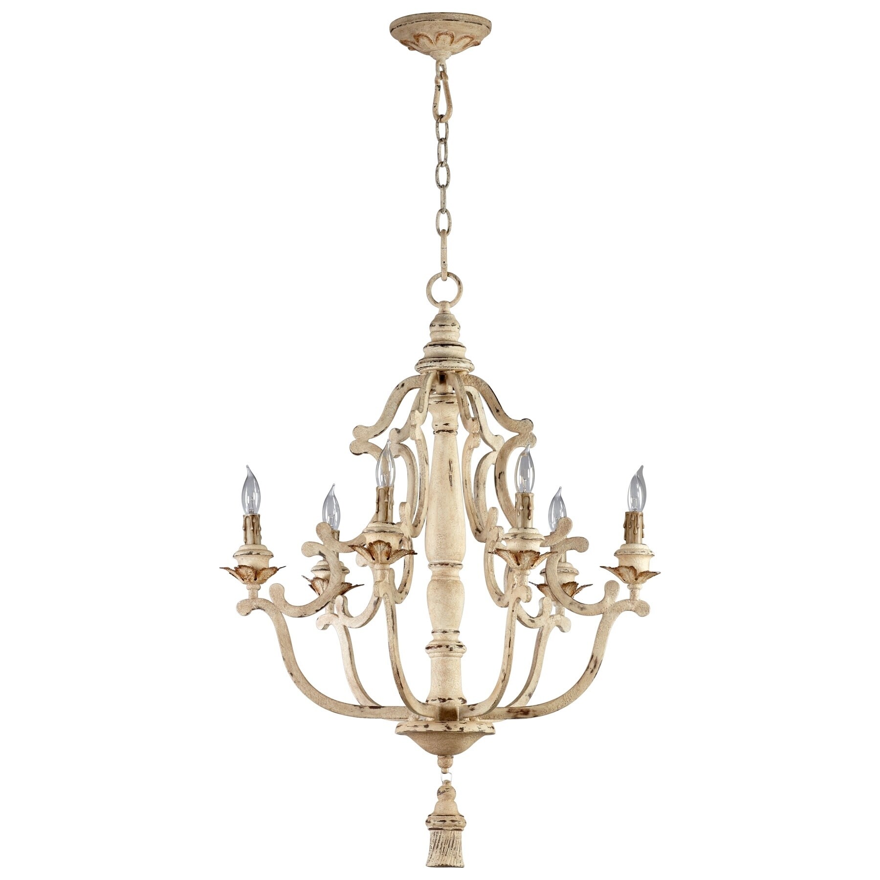 Maison Six Light Chandelier - Chandeliers For Bedrooms by Overstock.com