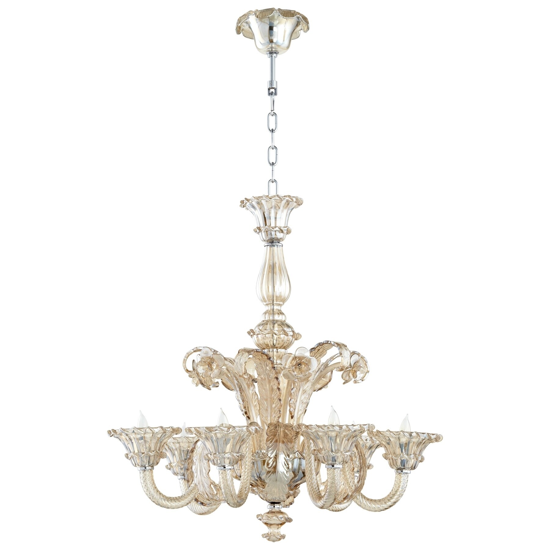 LaScala Six Light Chandelier - Chandeliers For Bedrooms by Overstock.com