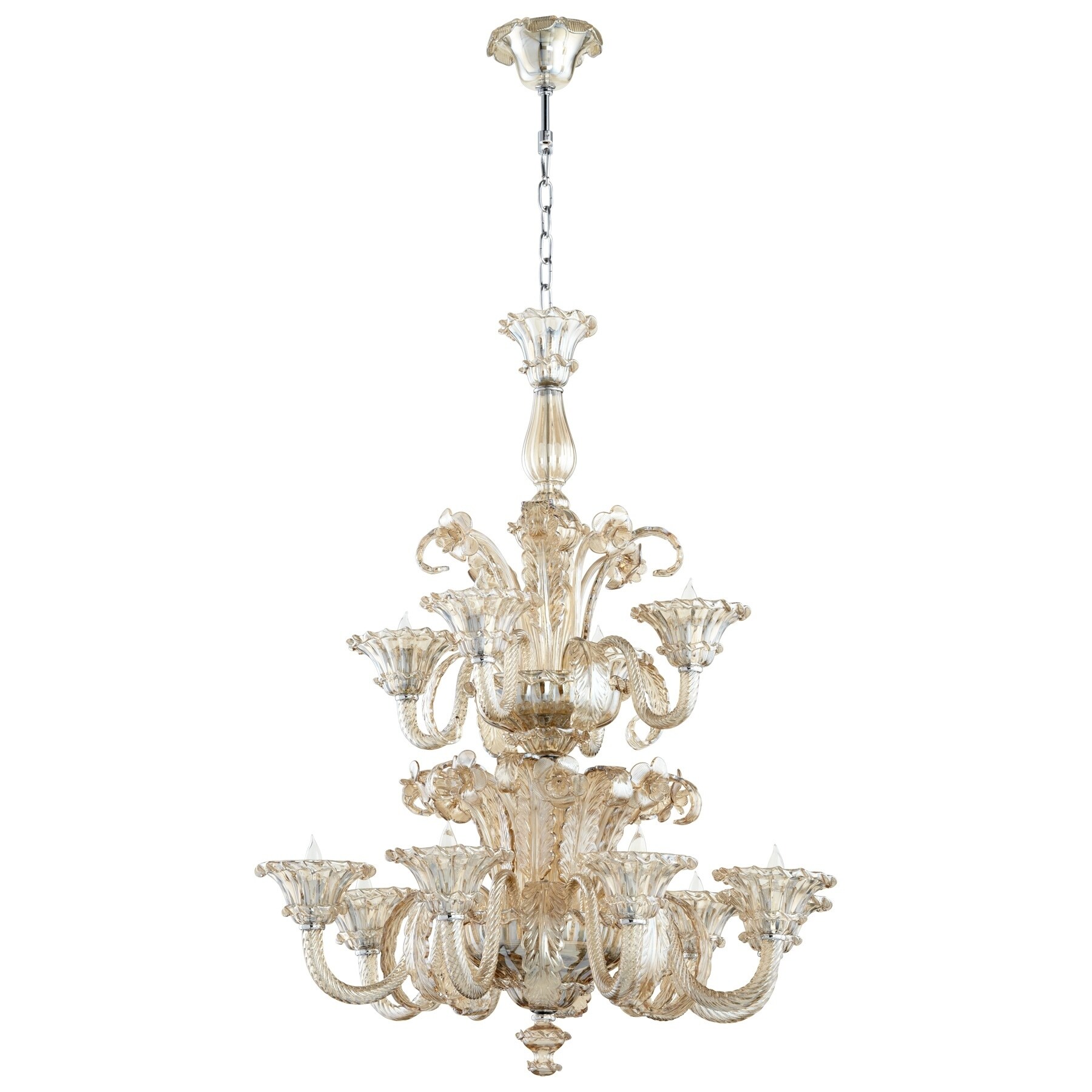 LaScala Twelve Light Chandelier - Chandeliers For Bedrooms by Overstock.com
