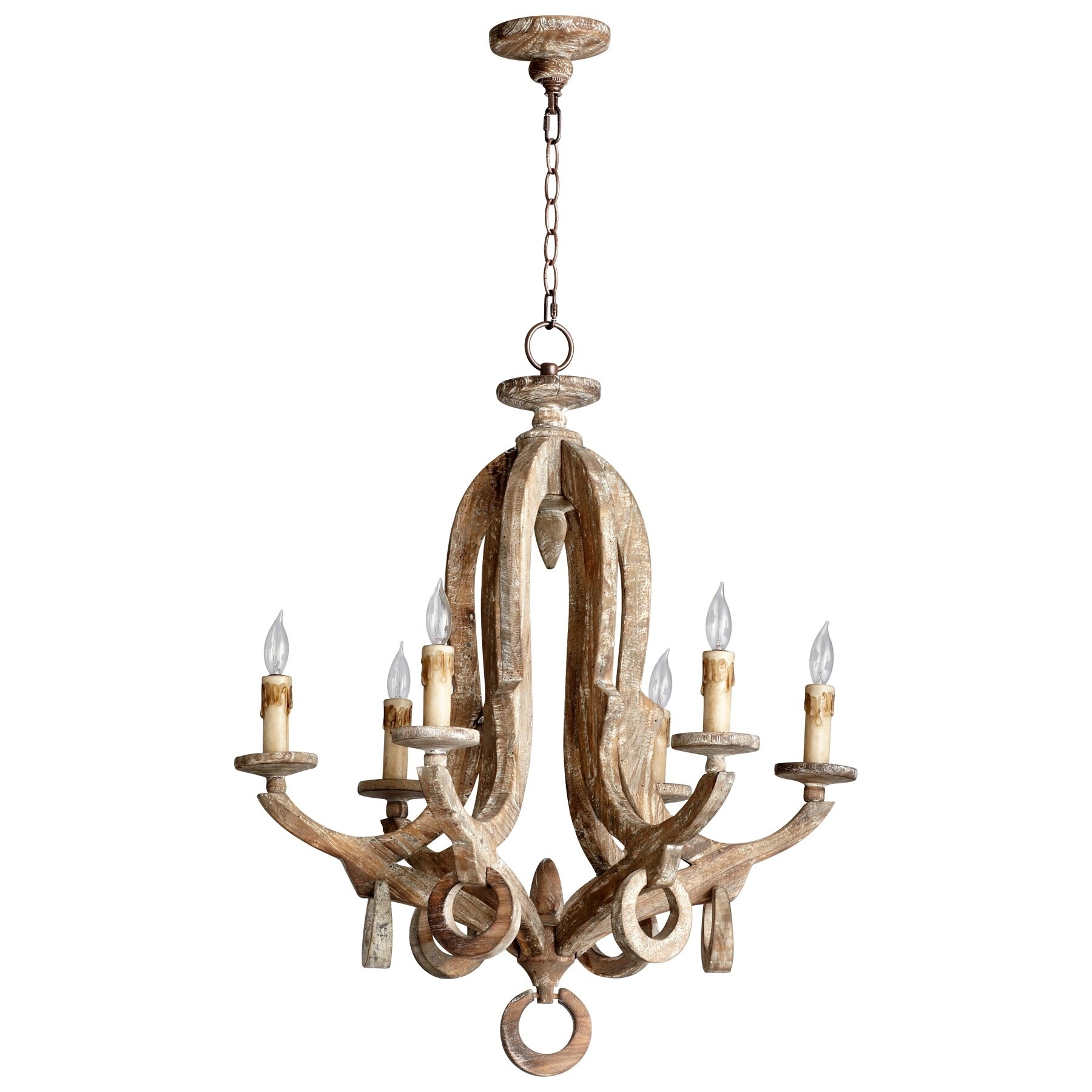 Galleon Six Light Chandelier - Chandeliers For Bedrooms by Overstock.com