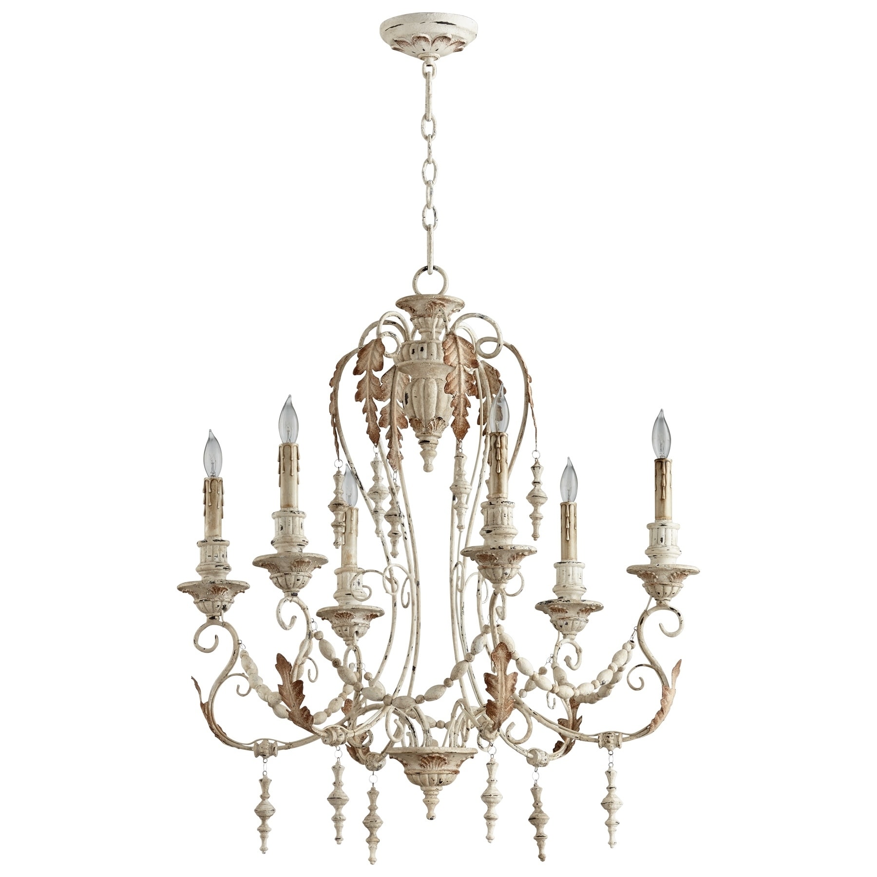 Lolina Six Light Chandelier - Chandeliers For Bedrooms by Overstock.com