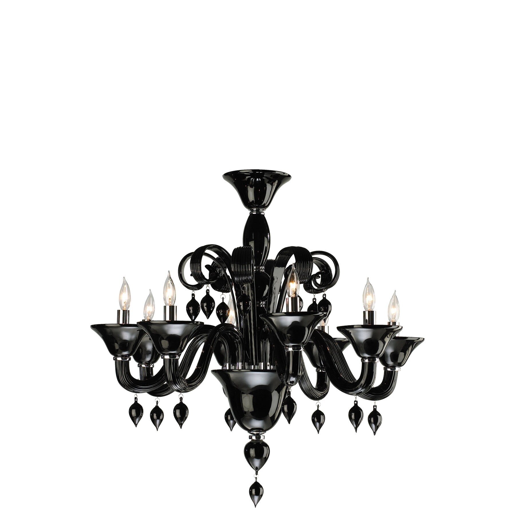 Eight Lamp Chandelier - Chandeliers For Bedrooms by Overstock.com