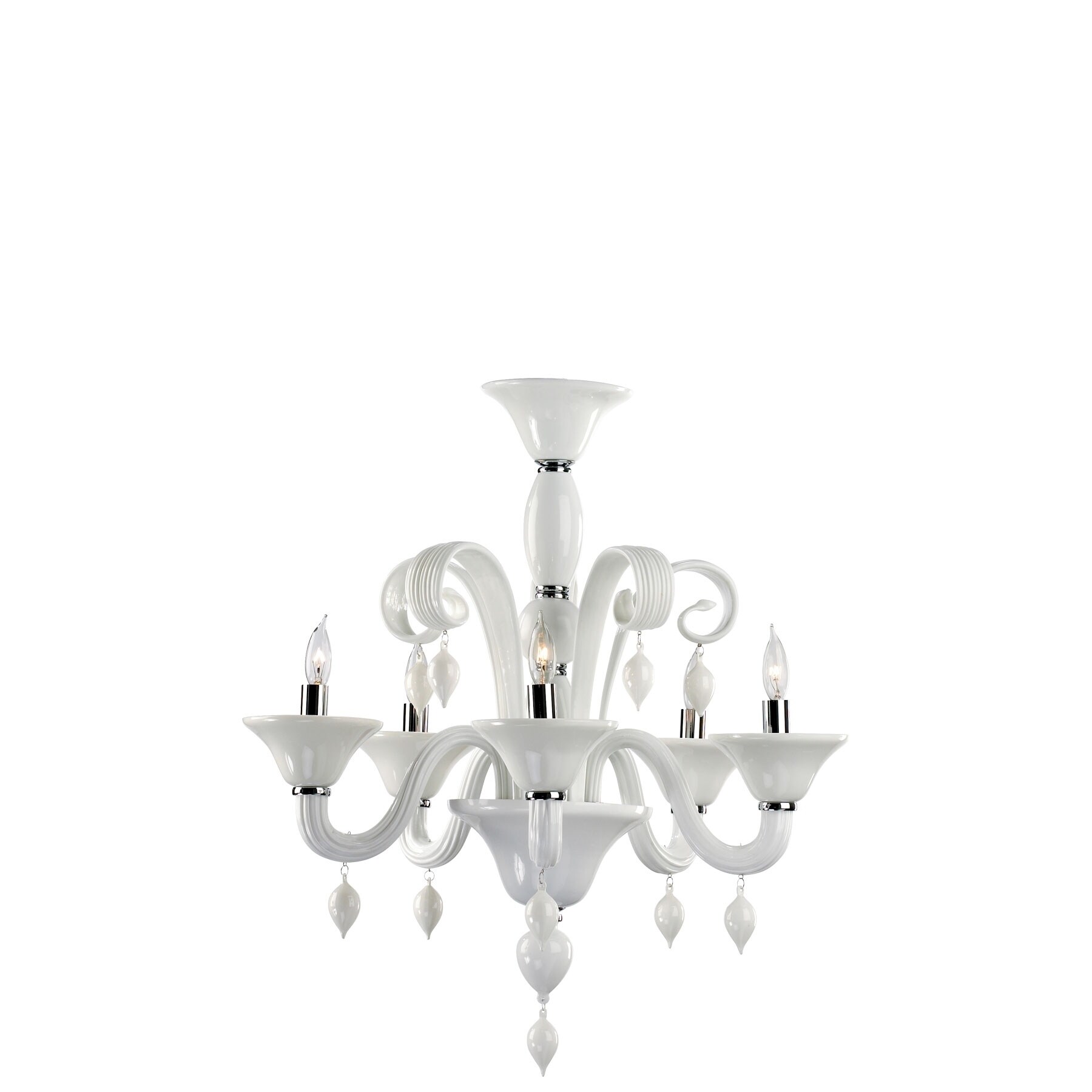 Five Lamp Chandelier - Chandeliers For Bedrooms by Overstock.com