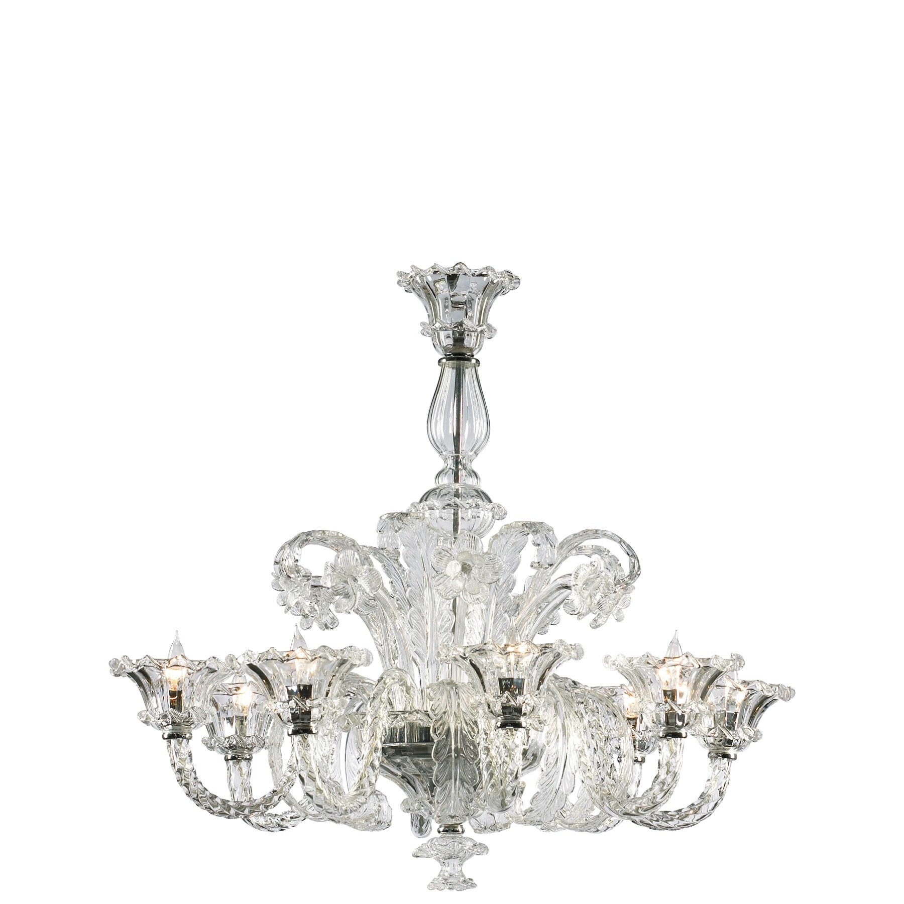 Eight Lamp Chandelier - Chandeliers For Bedrooms by Overstock.com