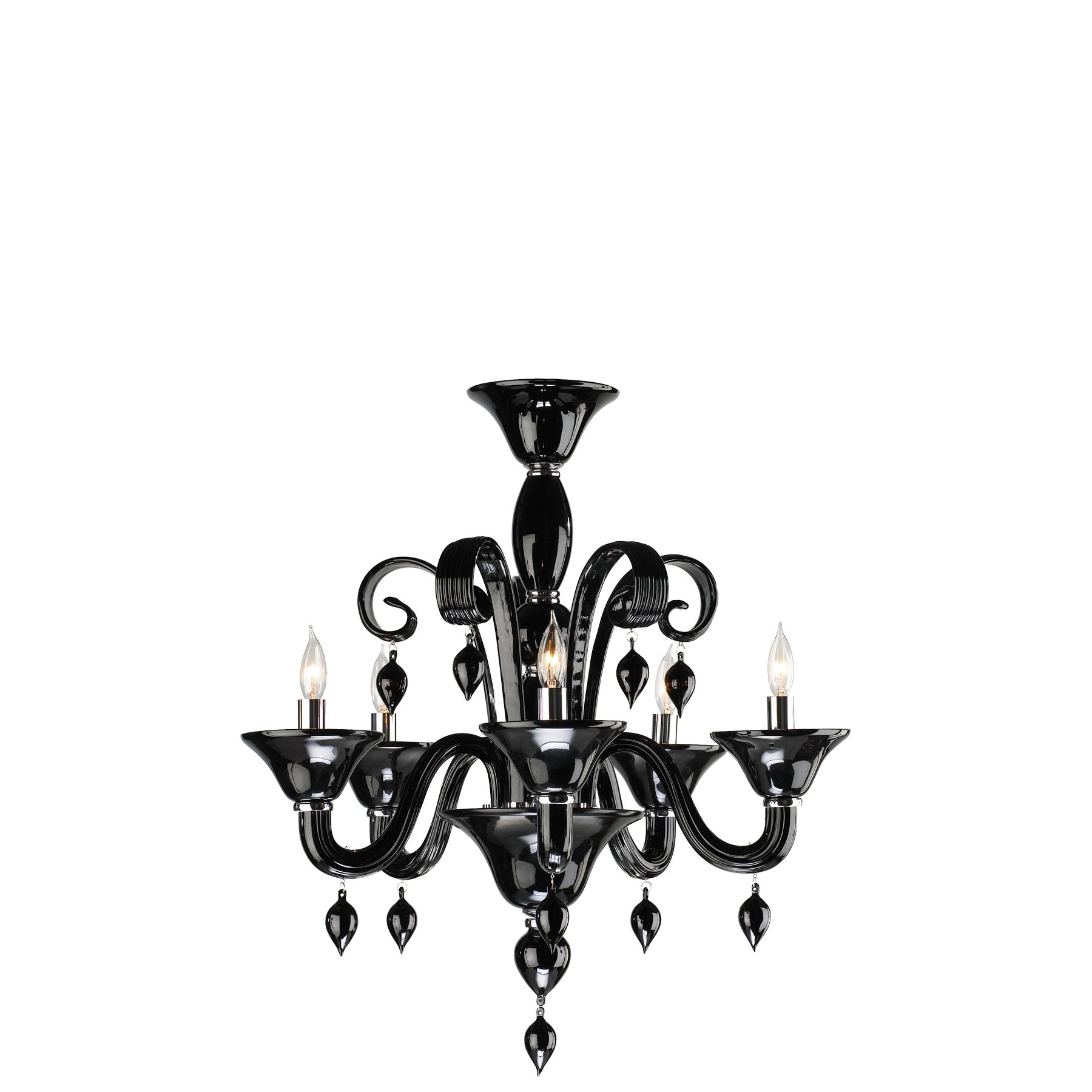Five Lamp Chandelier - Chandeliers For Bedrooms by Overstock.com