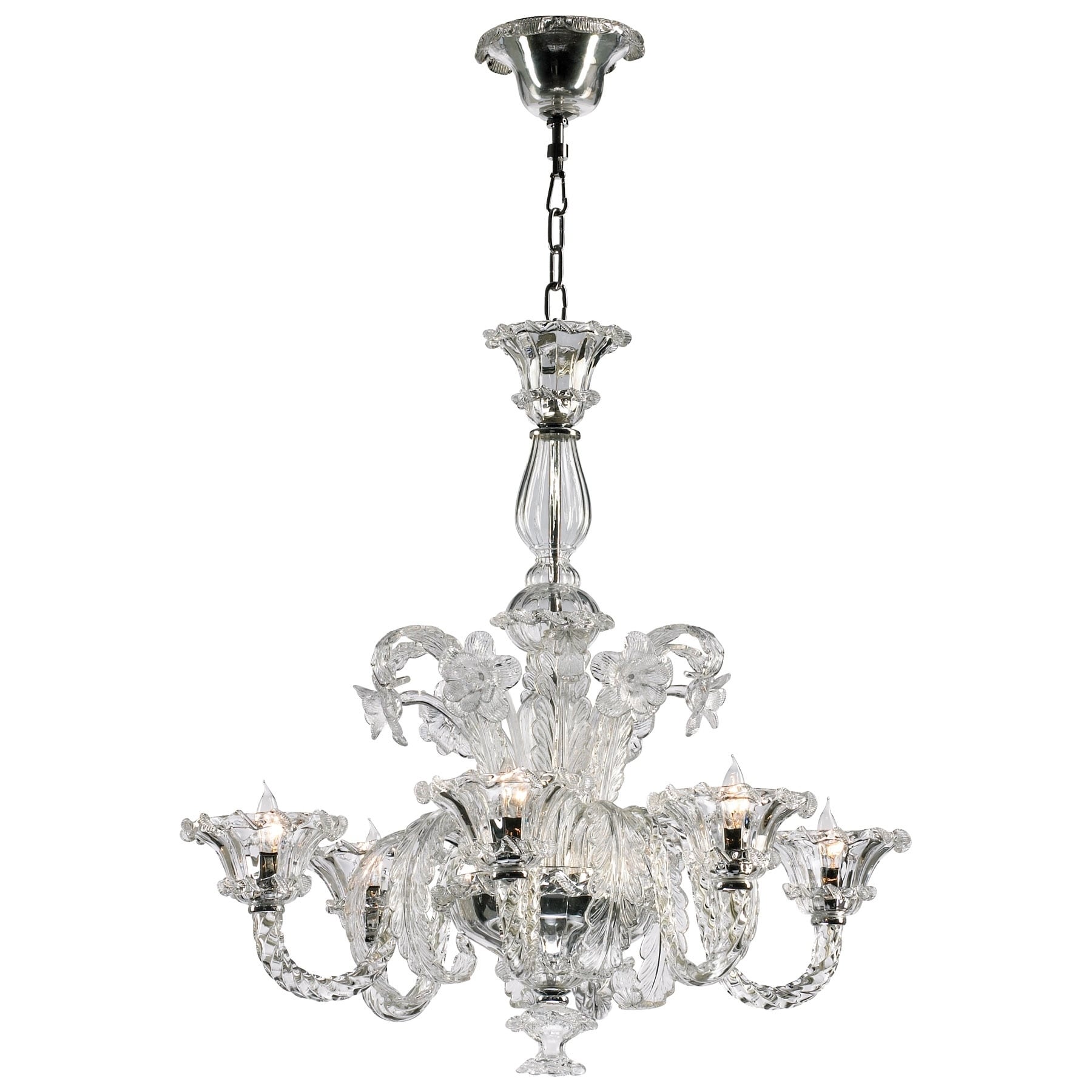 Six Lamp Chandelier - Chandeliers For Bedrooms by Overstock.com