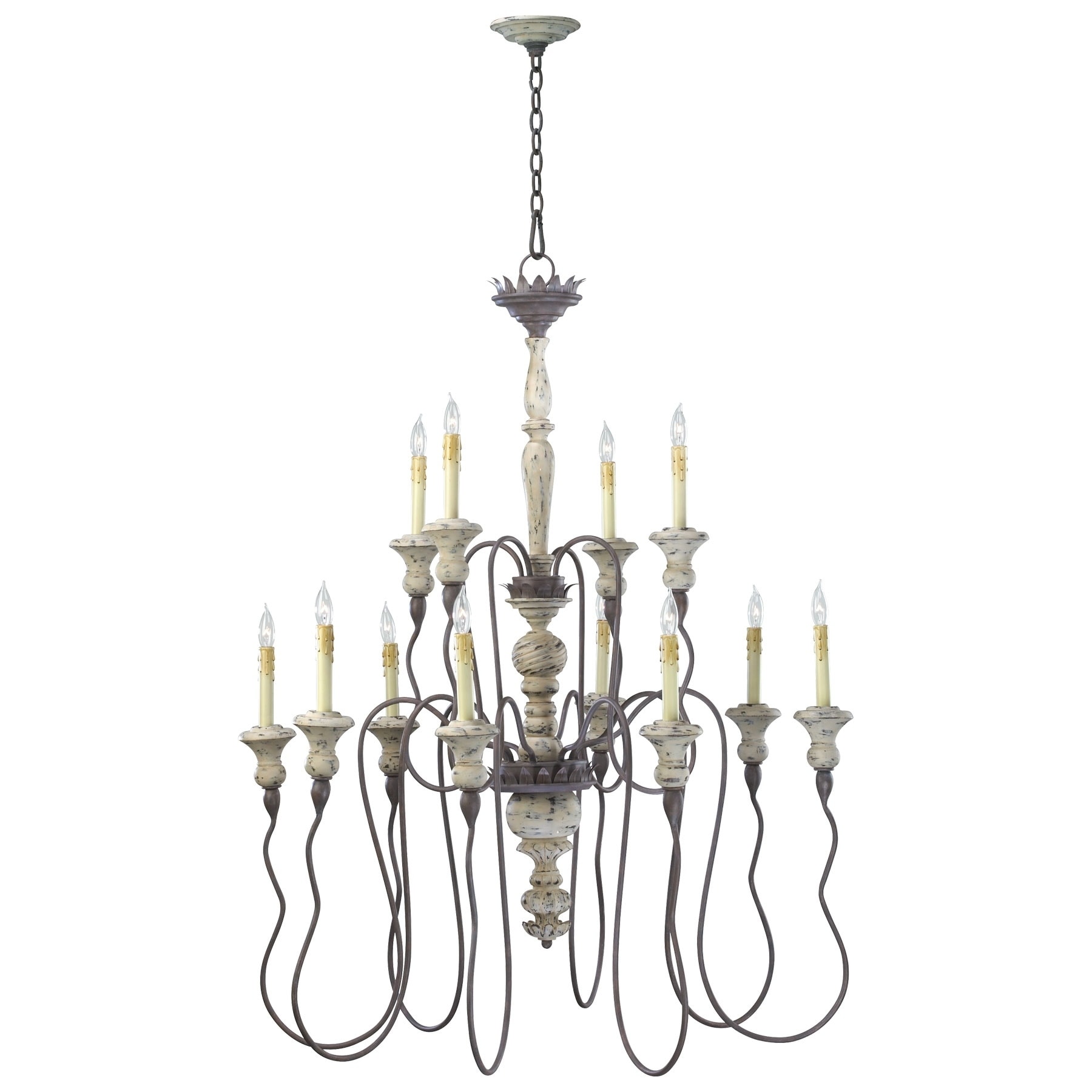 Twelve Lamp Chandelier - Chandeliers For Bedrooms by Overstock.com