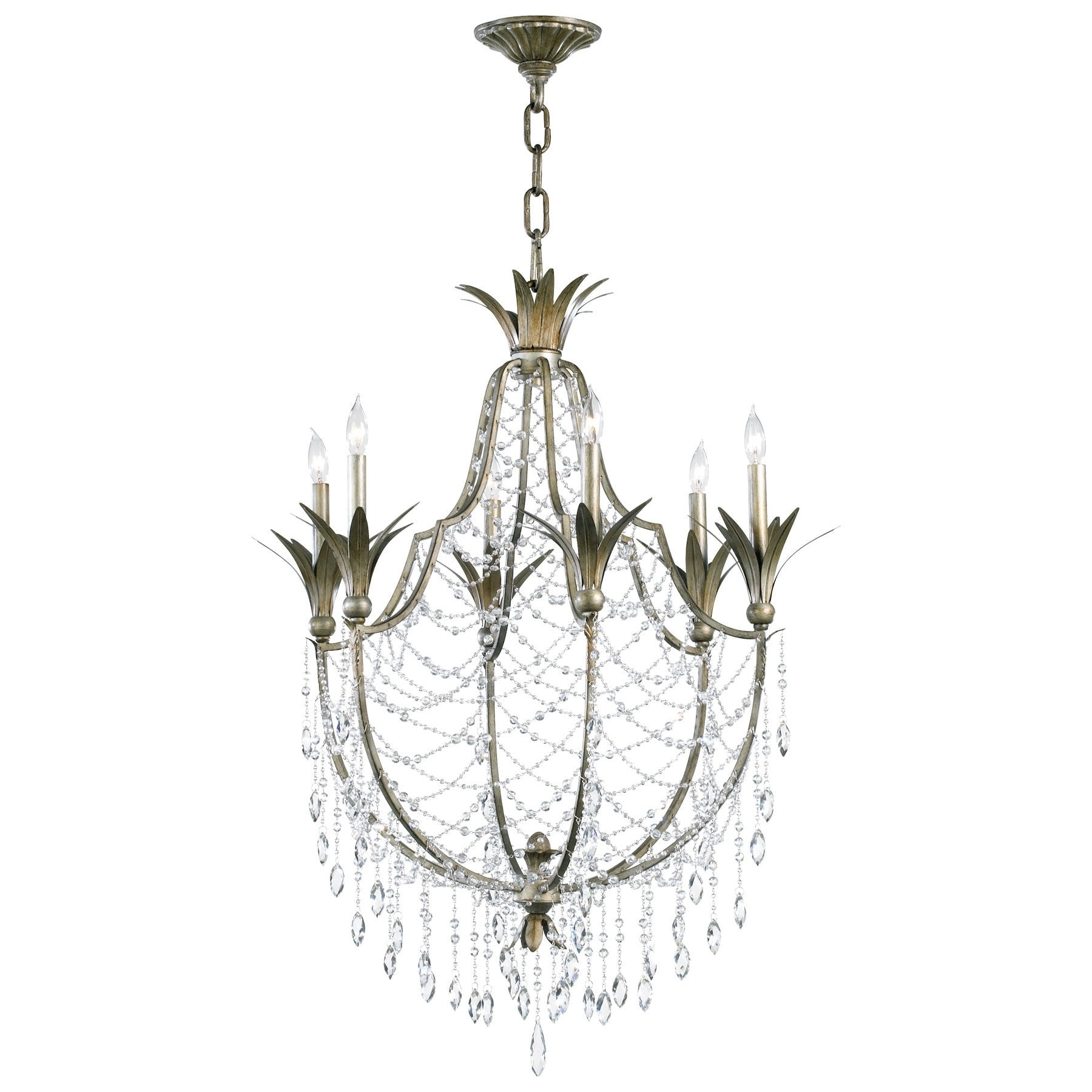 Six Lamp Chandelier - Chandeliers For Bedrooms by Overstock.com