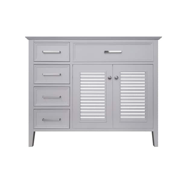 Shop Ariel Kensington 42 In Right Offset Single Sink Base Cabinet