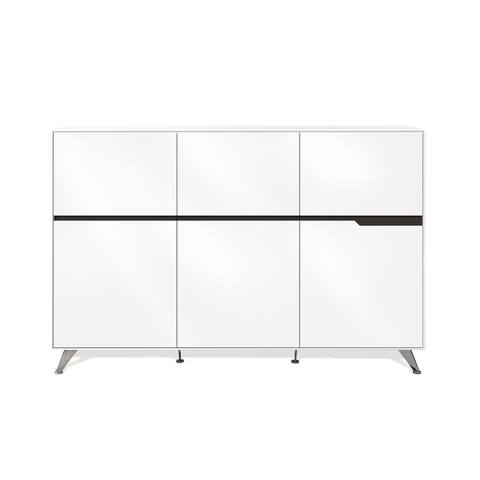 Rye Studio Luna Modern Executive Storage Cabinet