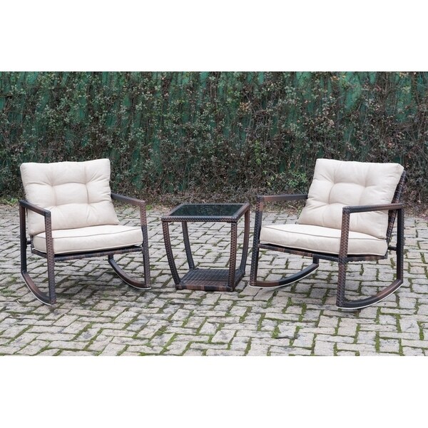 Steel Frame Outdoor Bistro Set