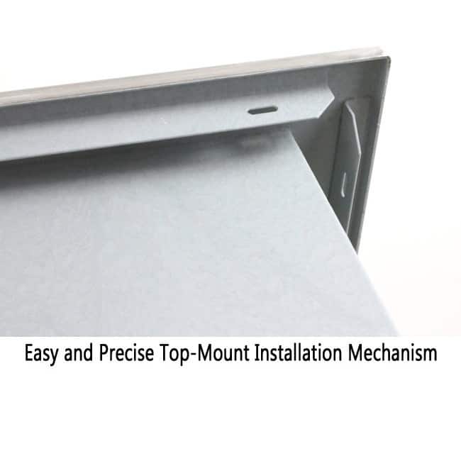 19-Inch 16 Gauge Stainless Steel Topmount Drop-In Kitchen Island Bar Utility Sink