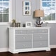 preview thumbnail 3 of 6, Evolur Parker double dresser