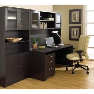 Hutch Desk Online At Our Best Home Office Premium Pro Home Office With Bookcase