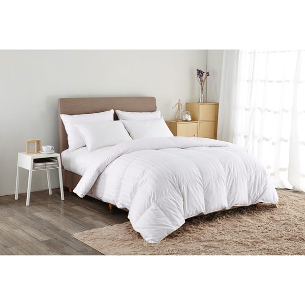 Shop St James Home 500 Thread Count White Goose Down Comforter