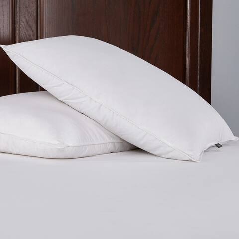 St. James Home Down Fiber Pillow (Set of 2) - White