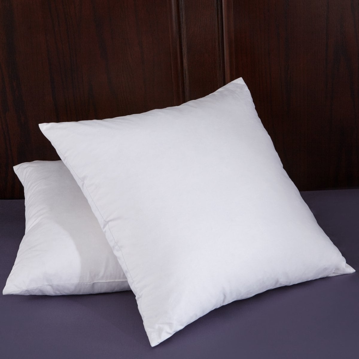 Shop St James Home White Goose Feather 18 Inch Square Pillow