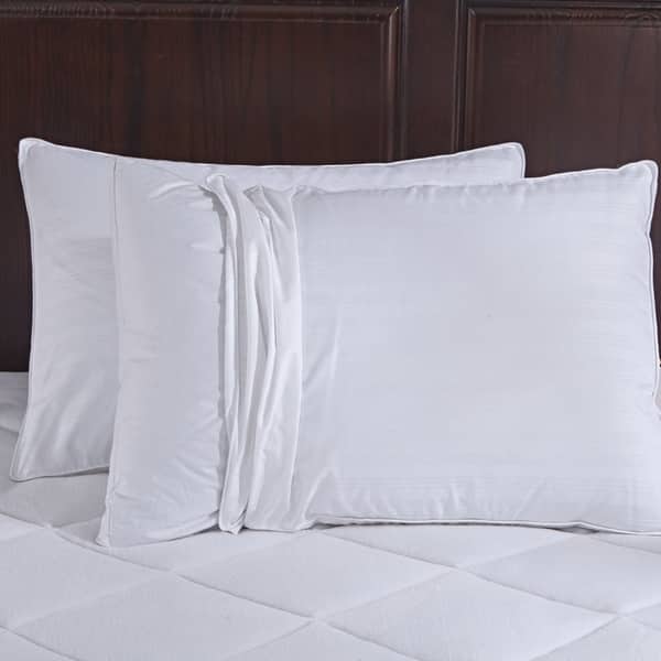 Shop St James Home Goose Down Gusset Pillow With Pillow
