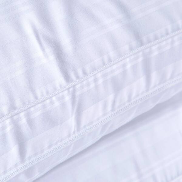 Shop St James Home Goose Down Gusset Pillow With Pillow