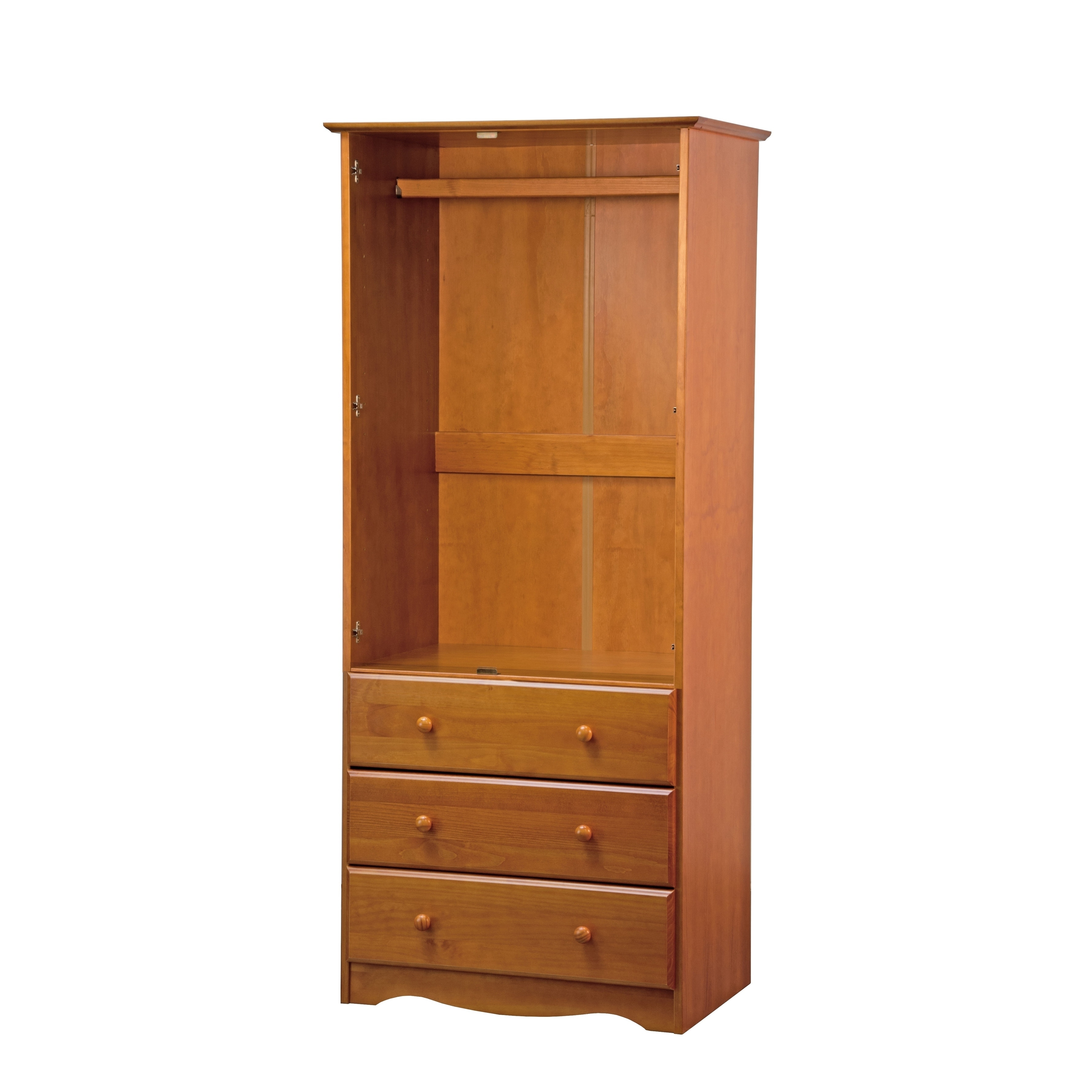 Shop 32 Combo Wardrobe Armoire Chest By Palace Imports Honey