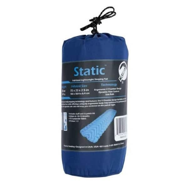 Klymit Static V Lightweight Sleeping Pad Navy Overstock Blue