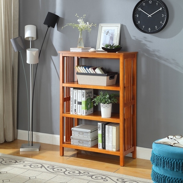 Mission 3-Shelf Bookcase