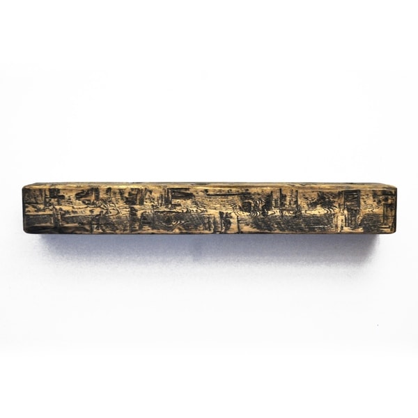 Solid Timber Fireplace Mantel Shelf